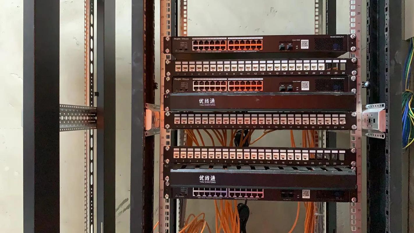 智能化弱電工程 #綜合布線 #機柜 展示.滿滿干貨