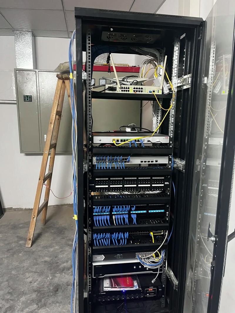 智能化弱電工程 #綜合布線 #機柜 展示.滿滿干貨